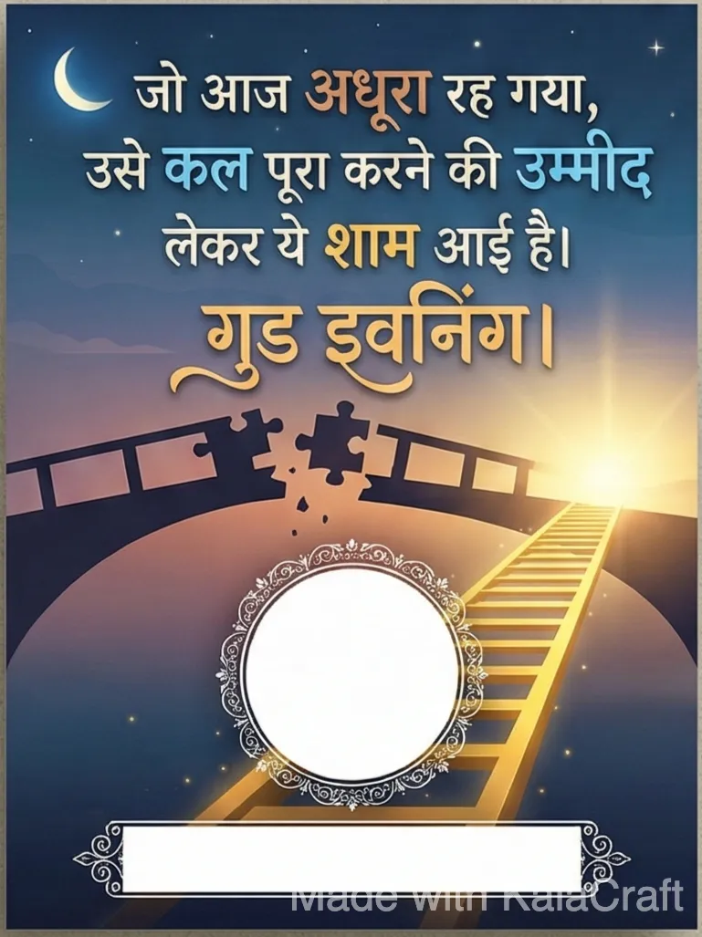 शुभ संध्या Poster 3